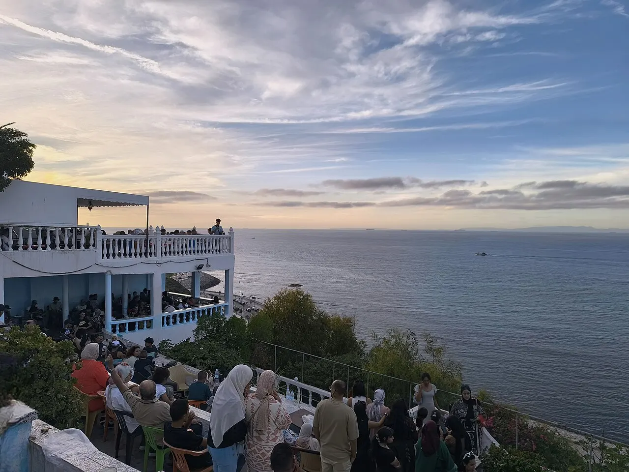 Café Hafa, Tangier, Tanger-Tetouan-Al Hoceima, Morocco