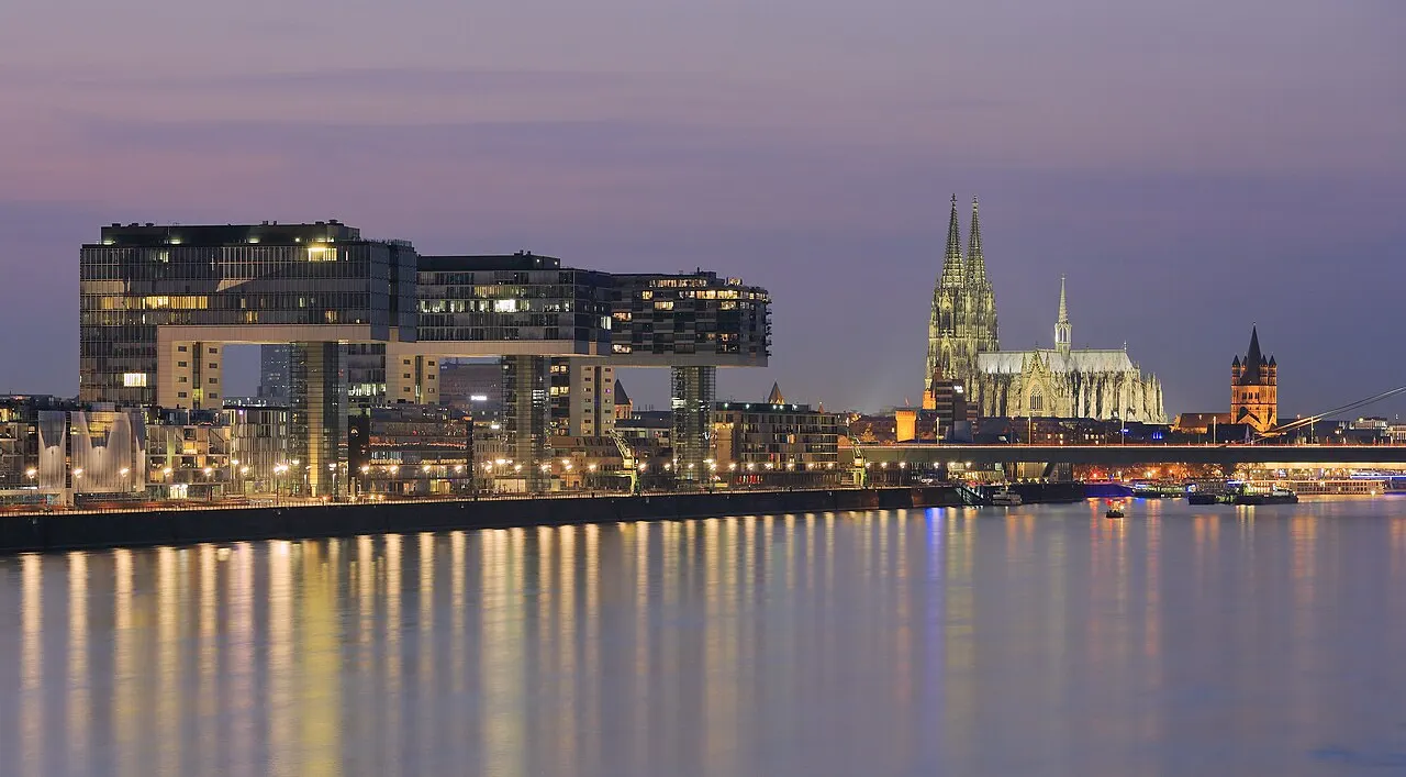 Rheinauhafen, Cologne, North Rhine-Westphalia, Germany