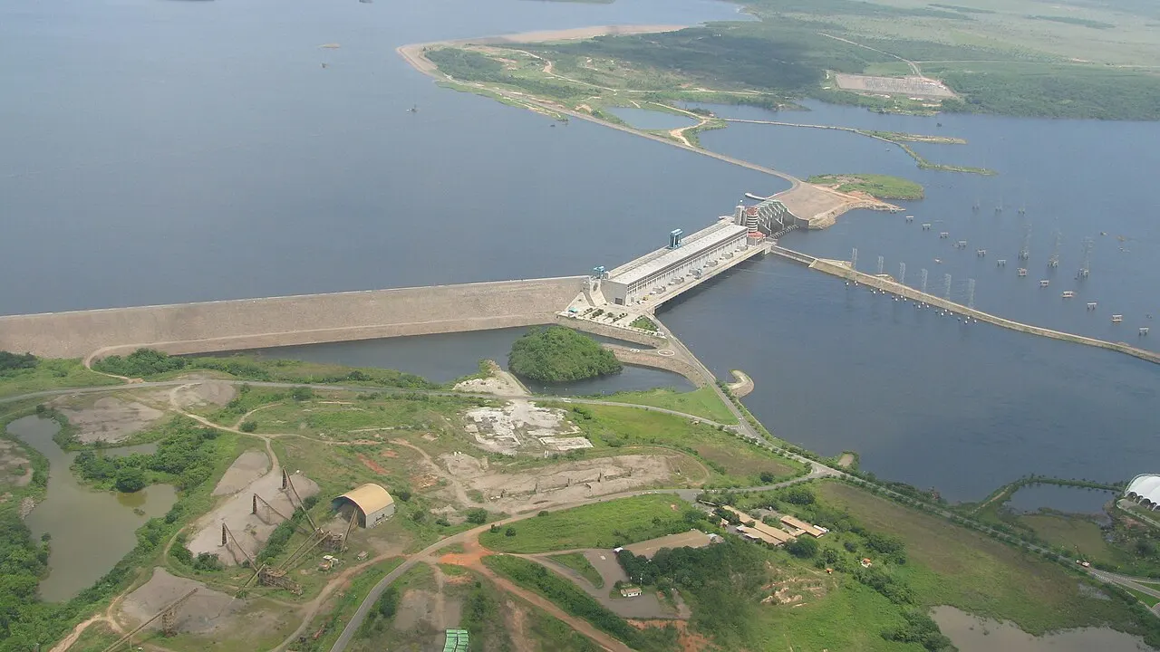 Caruachi Dam, Ciudad Guayana, Bolívar, Venezuela