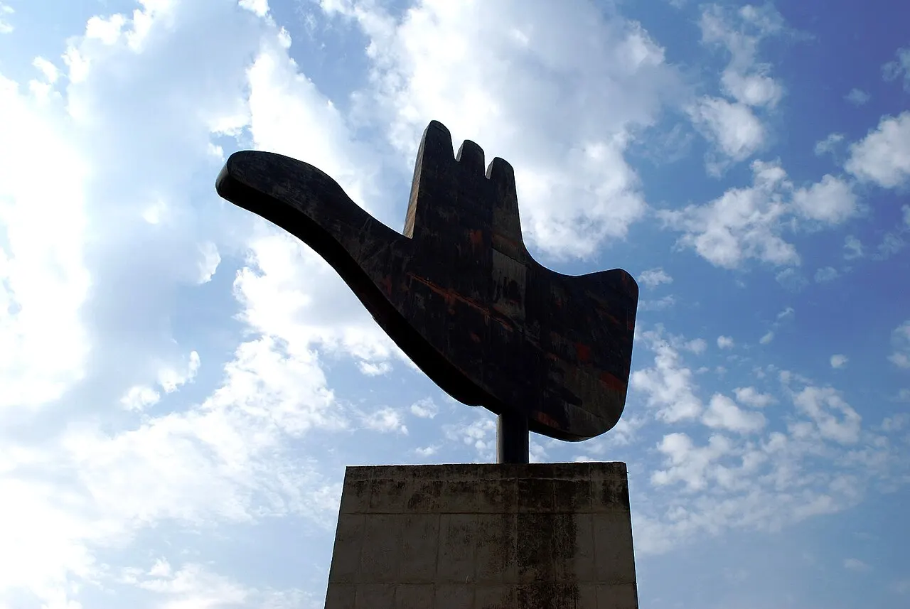 Open Hand Monument, Chandigarh, Chandigarh, India