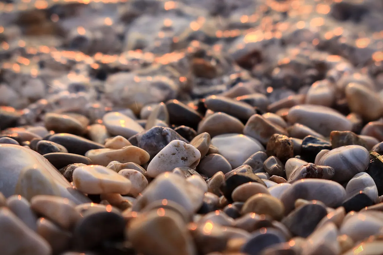 Galiano Pebble Beach, Galiano Island, British Columbia, Canada