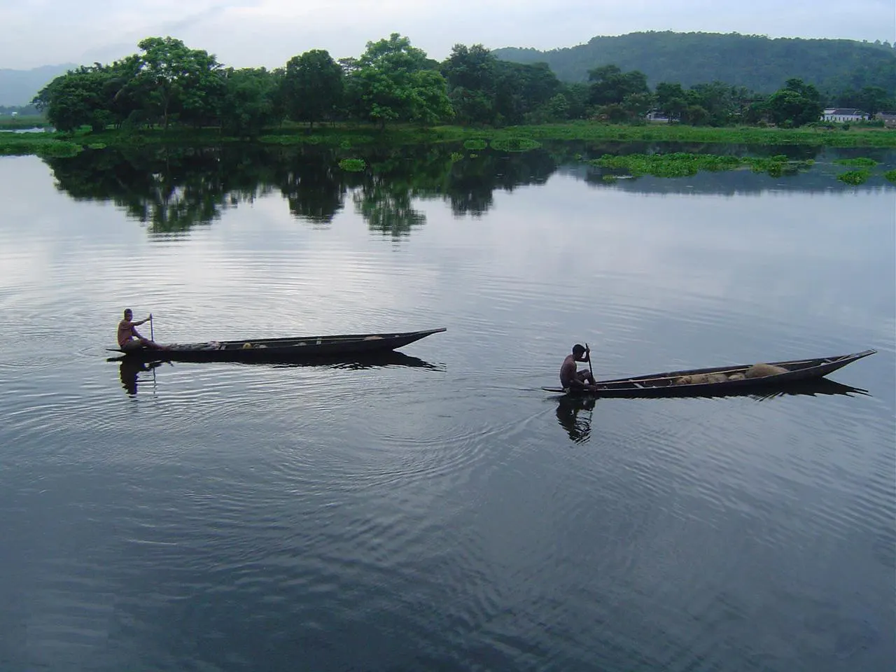 Deepor Beel, Guwahati, Assam, India