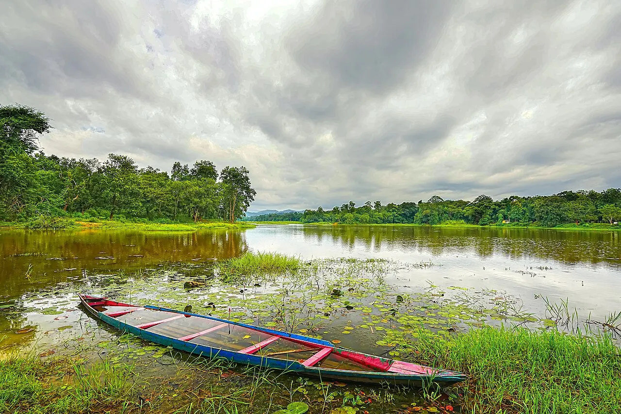 Chandubi Lake, Guwahati, Assam, India