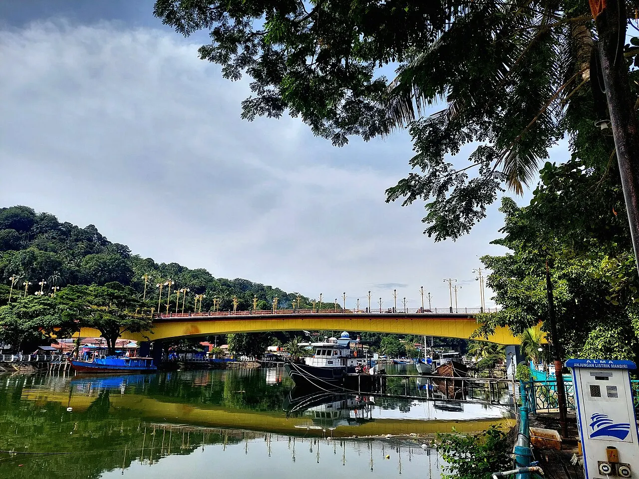Siti Nurbaya Bridge, Padang, West Sumatra, Indonesia