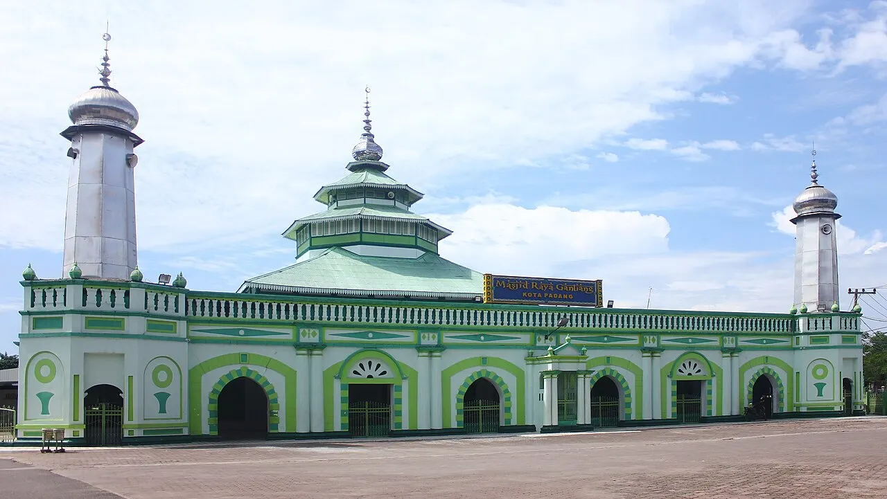 Ganting Grand Mosque, Padang, West Sumatra, Indonesia