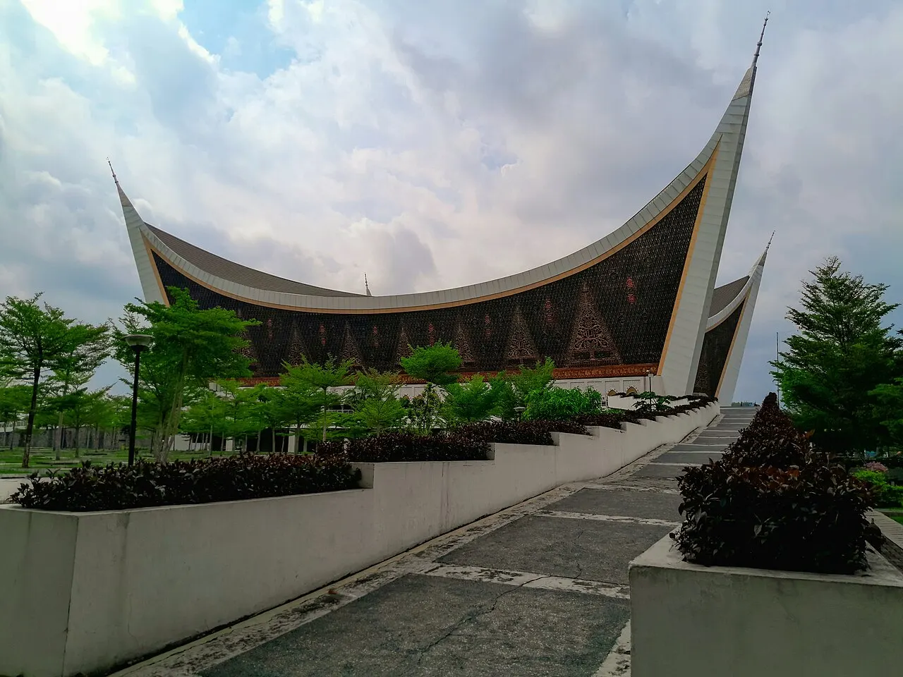 Great Mosque of West Sumatra, Padang, West Sumatra, Indonesia