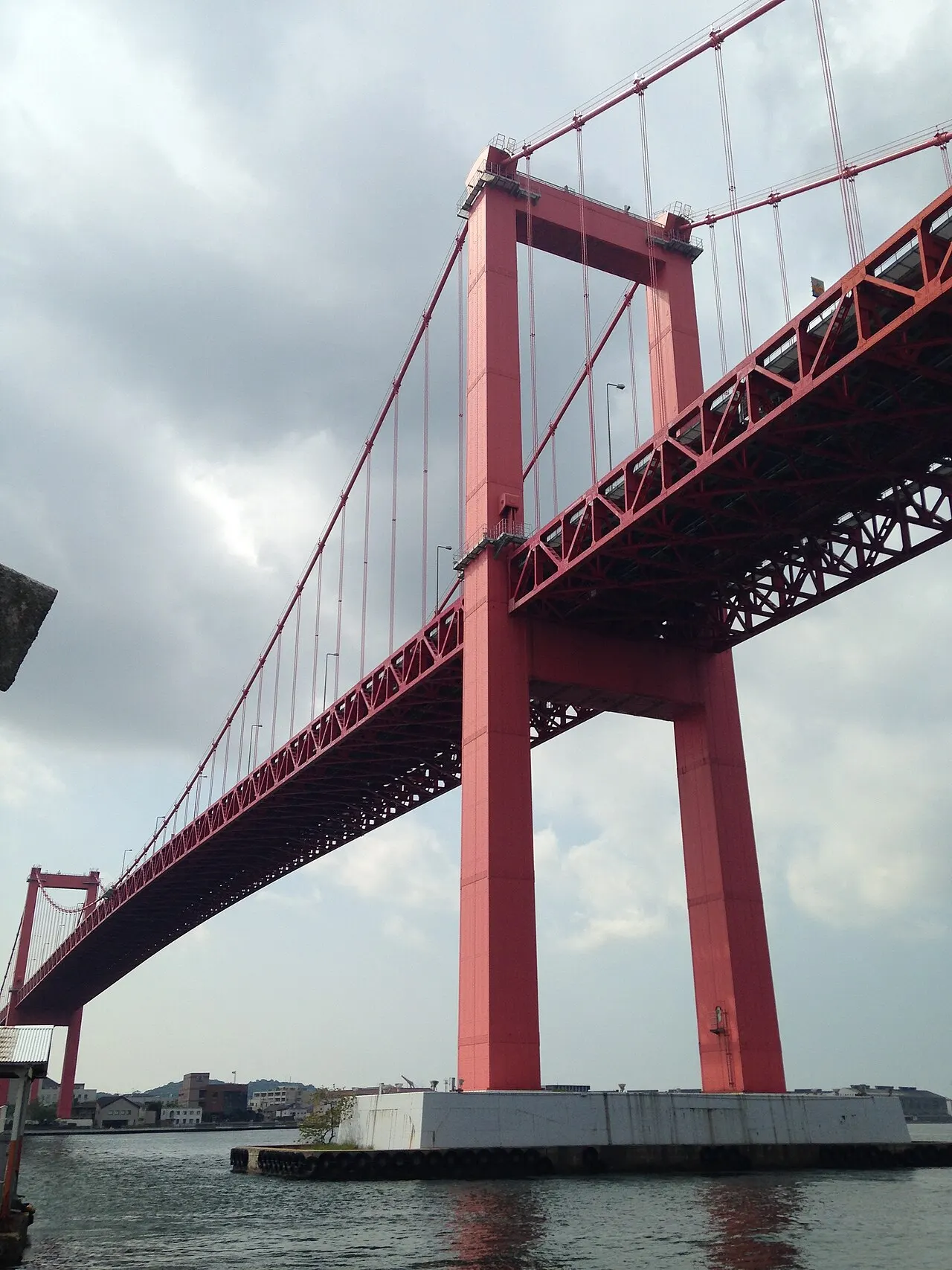 Wakato Bridge, Kitakyushu, Fukuoka, Japan