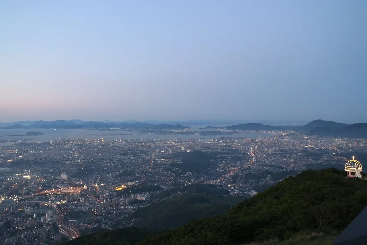 Mount Sarakura, Kitakyushu, Fukuoka, Japan