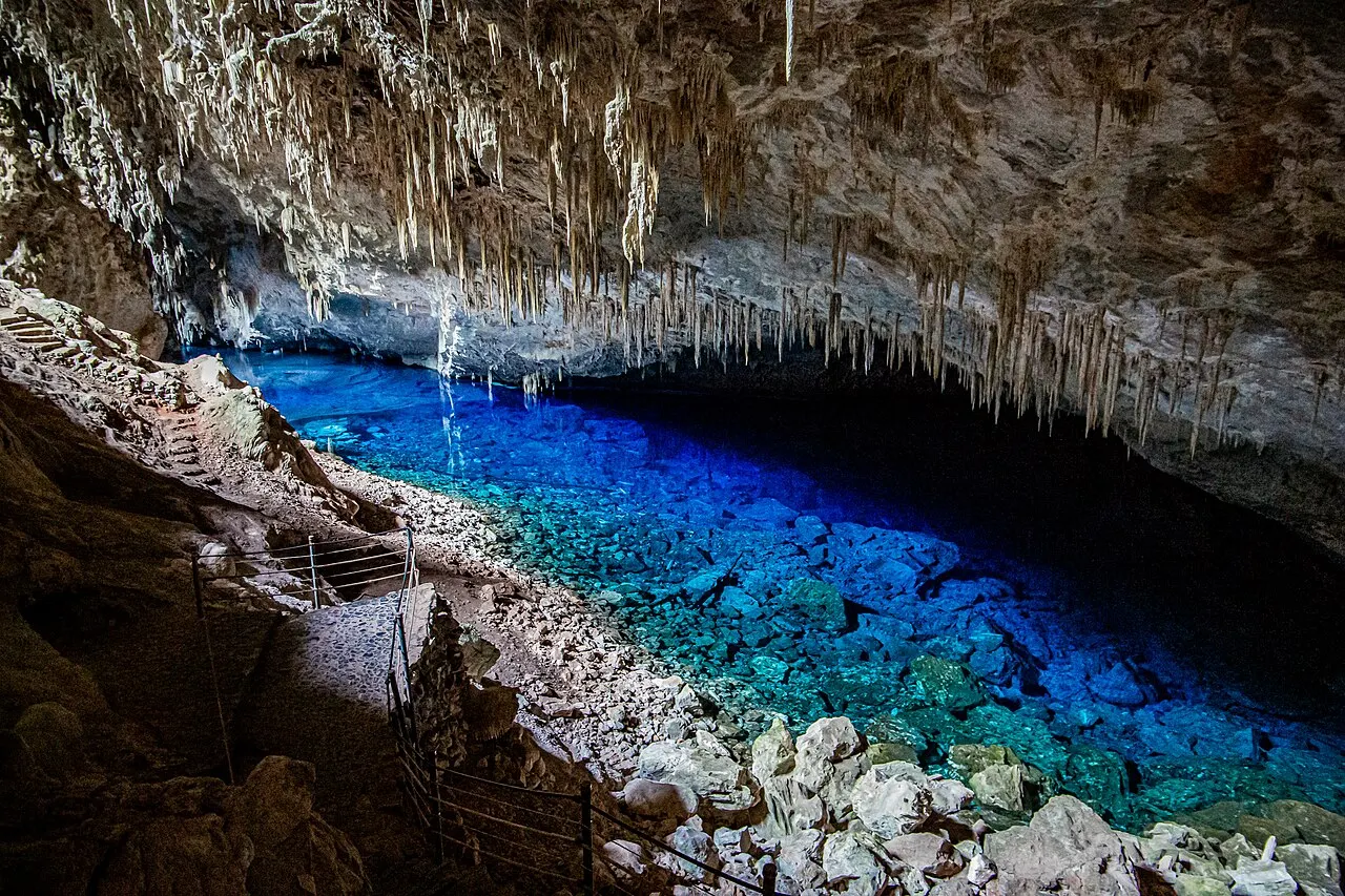 Gruta do Lago Azul, Campo Grande, Mato Grosso do Sul, Brazil