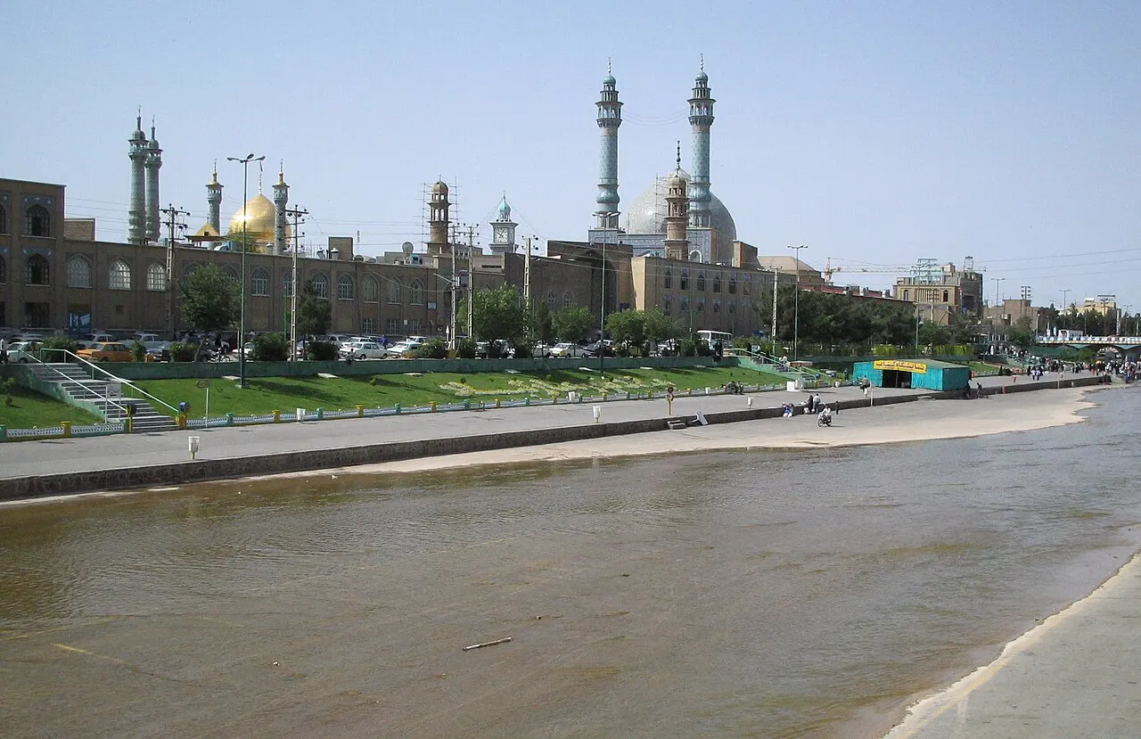Qom River, Qom, Qom Province, Iran