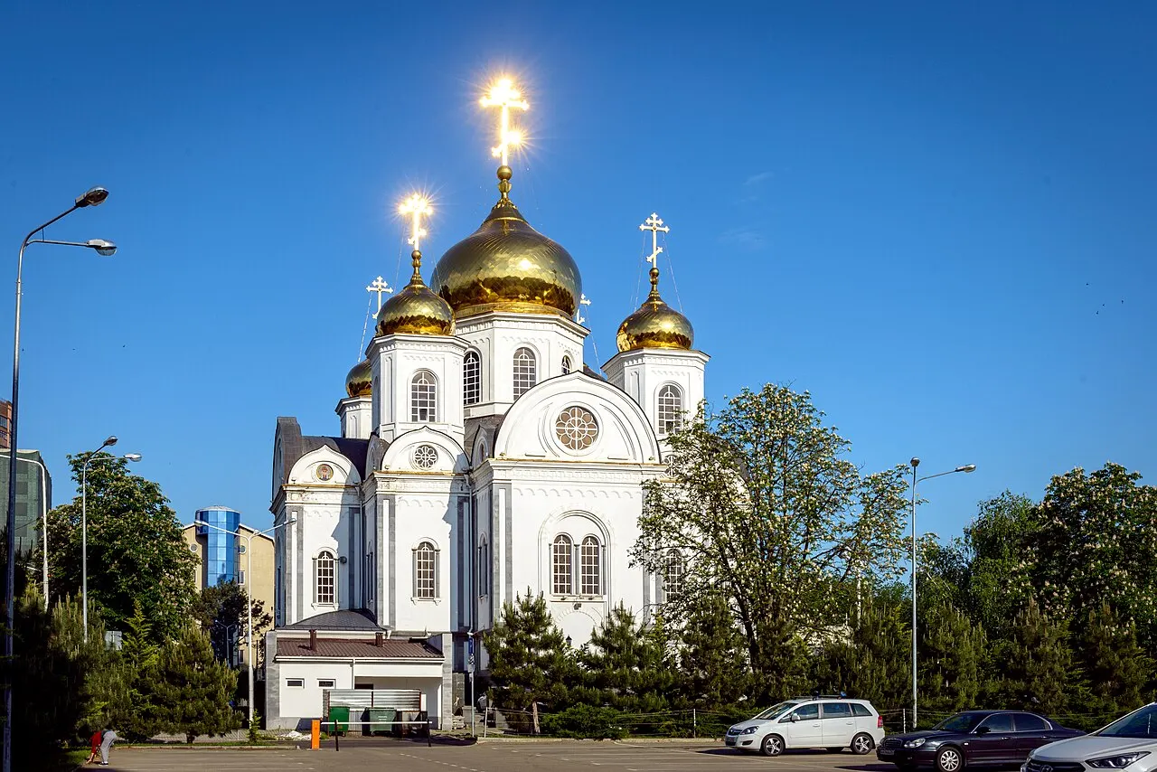 Alexander Nevsky Military Cathedral, Krasnodar, Krasnodar Krai, Russia