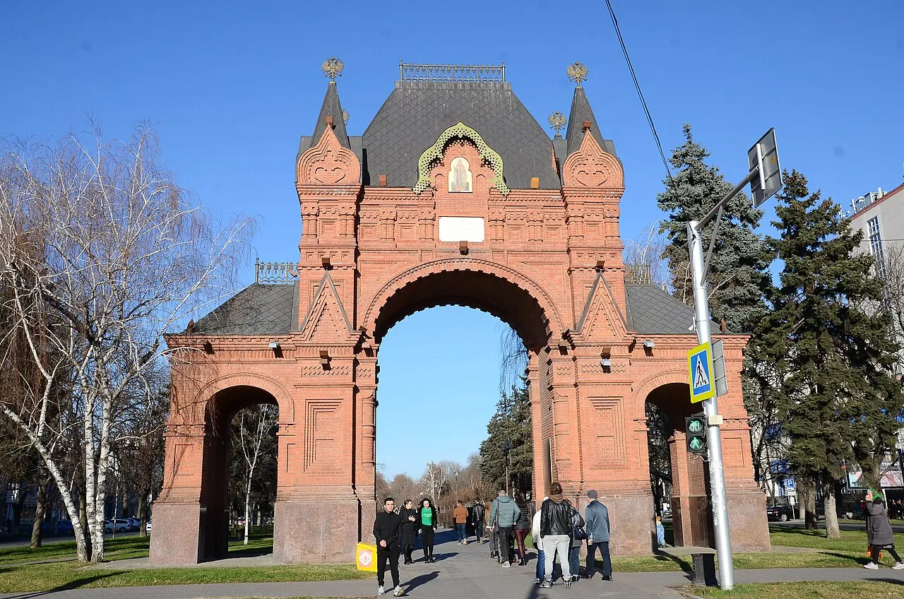 Alexander Triumphal Arch, Krasnodar, Krasnodar Krai, Russia