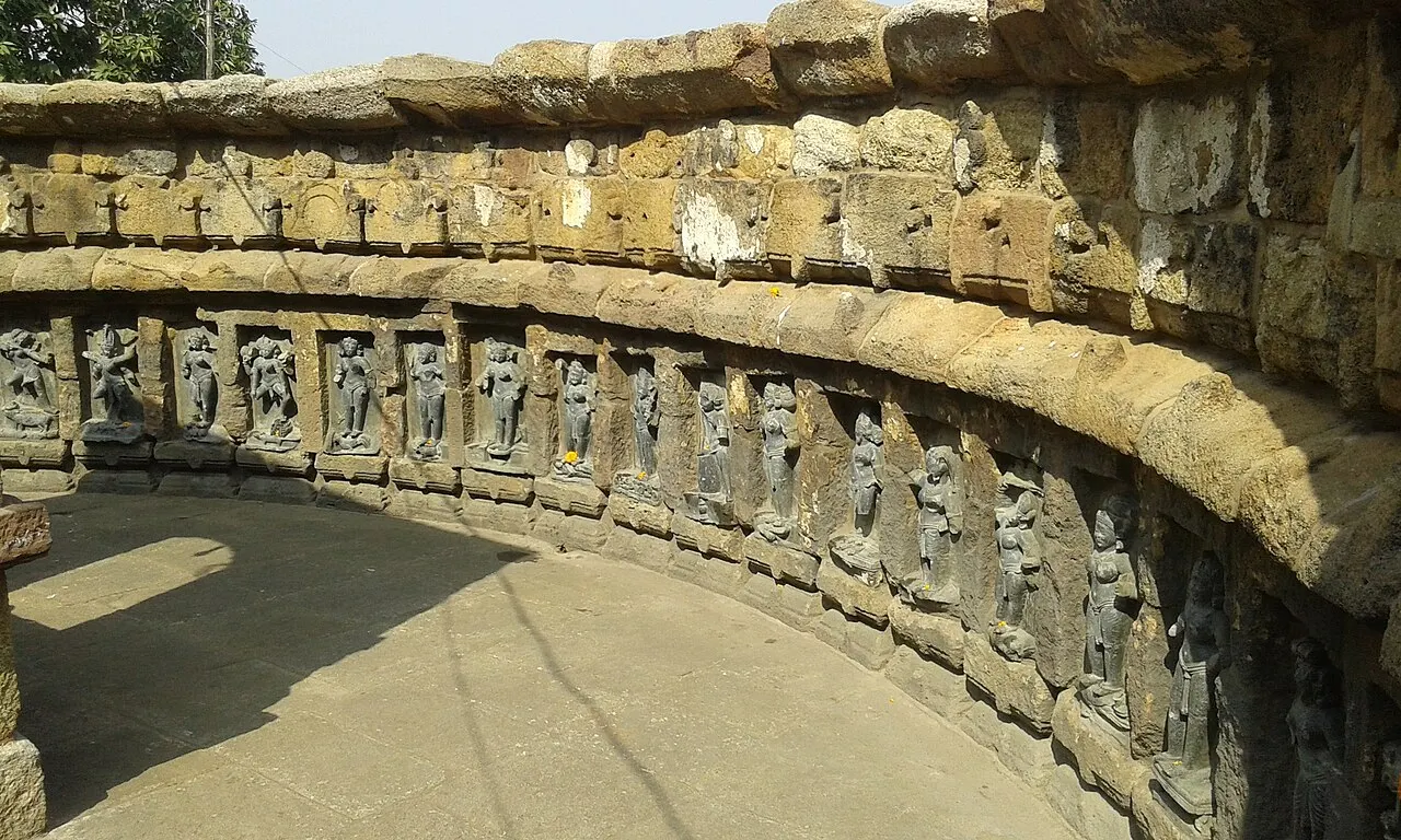 Hirapur Chausath Yogini Temple, Bhubaneswar, Odisha, India