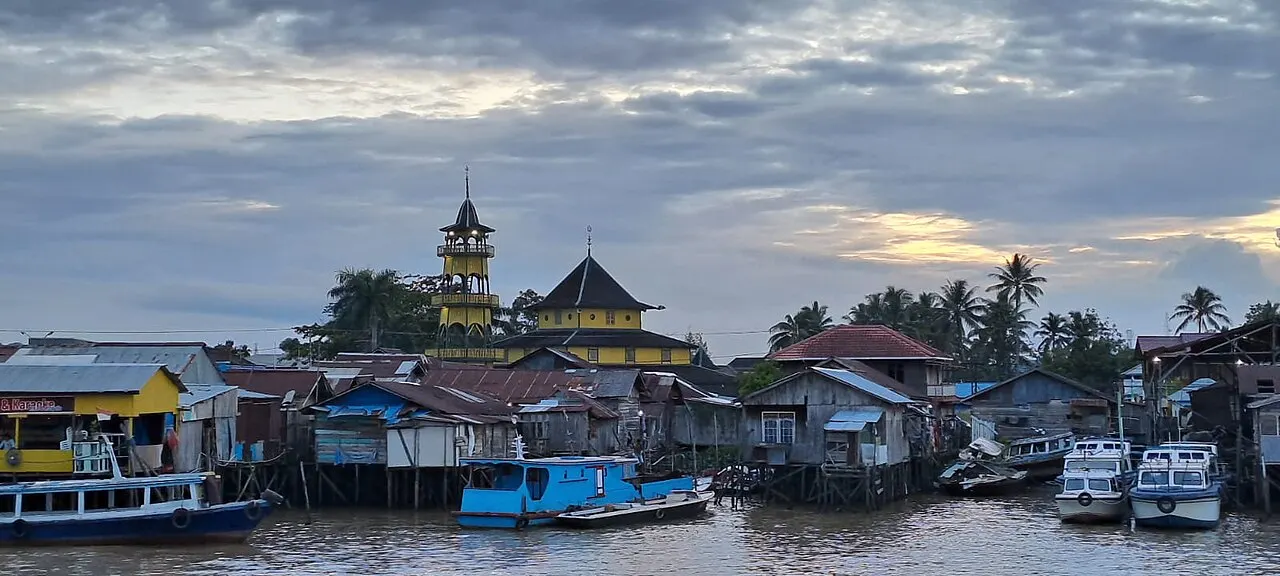 Shiratal Mustaqiem Mosque, Samarinda, East Kalimantan, Indonesia
