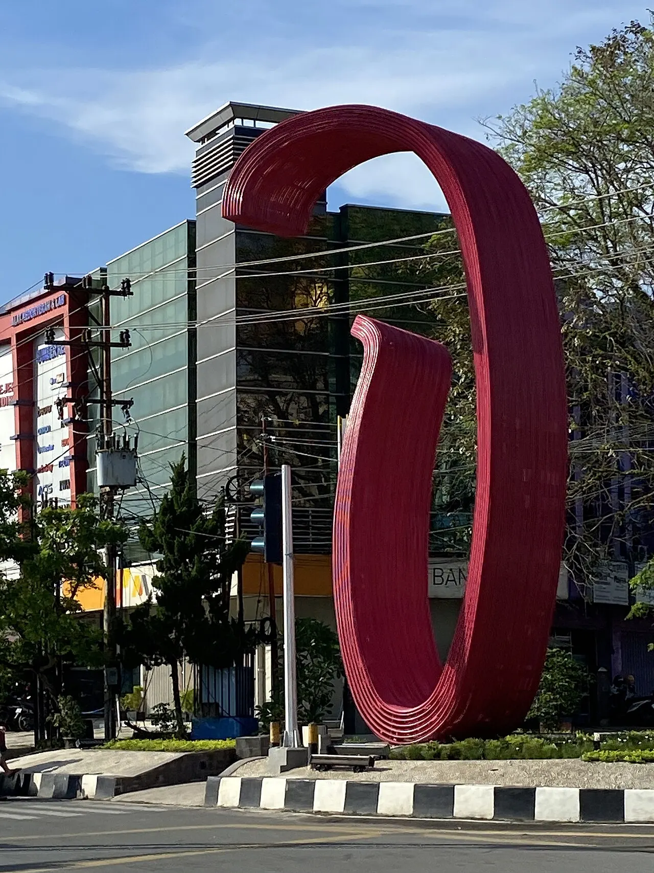 Pesut Monument, Samarinda, East Kalimantan, Indonesia