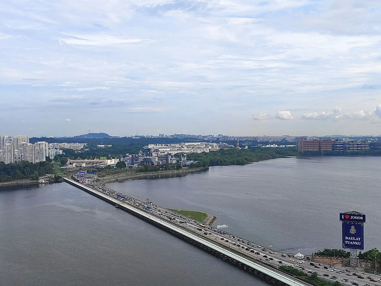 Johor–Singapore Causeway, Johor Bahru, Johor, Malaysia