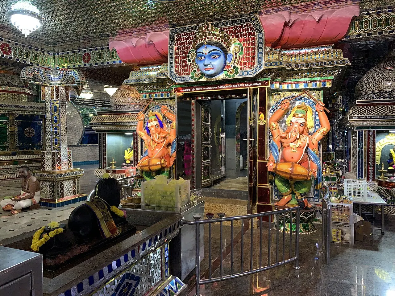Arulmigu Sri Rajakaliamman Glass Temple, Johor Bahru, Johor, Malaysia