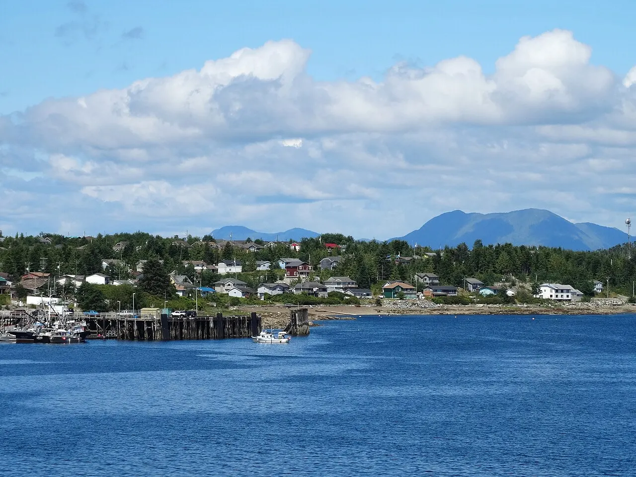 Inside Passage Ferry, Port Hardy, British Columbia, Canada