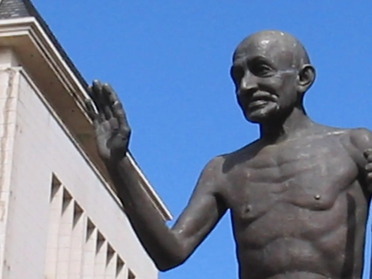 Gandhi Statue, Pietermaritzburg, KwaZulu-Natal, South Africa