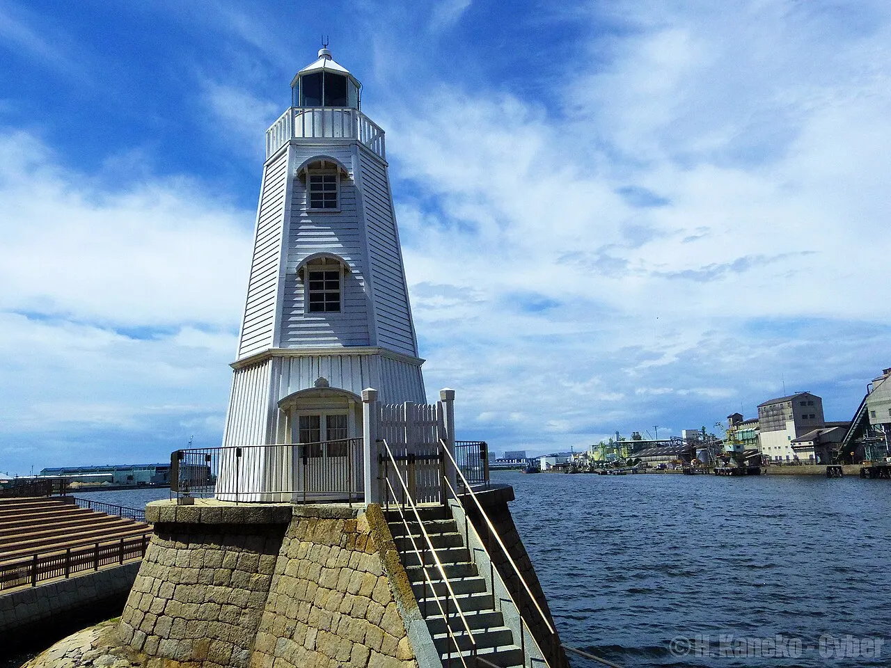 Old Sakai Lighthouse, Sakai, Osaka, Japan