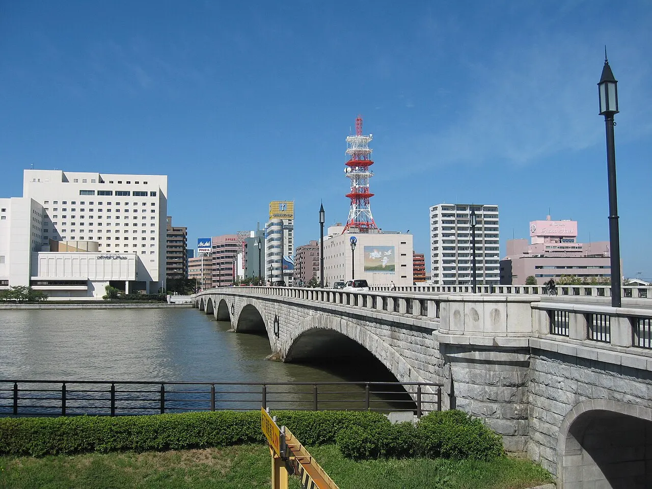 Bandai Bridge, Niigata, Niigata, Japan