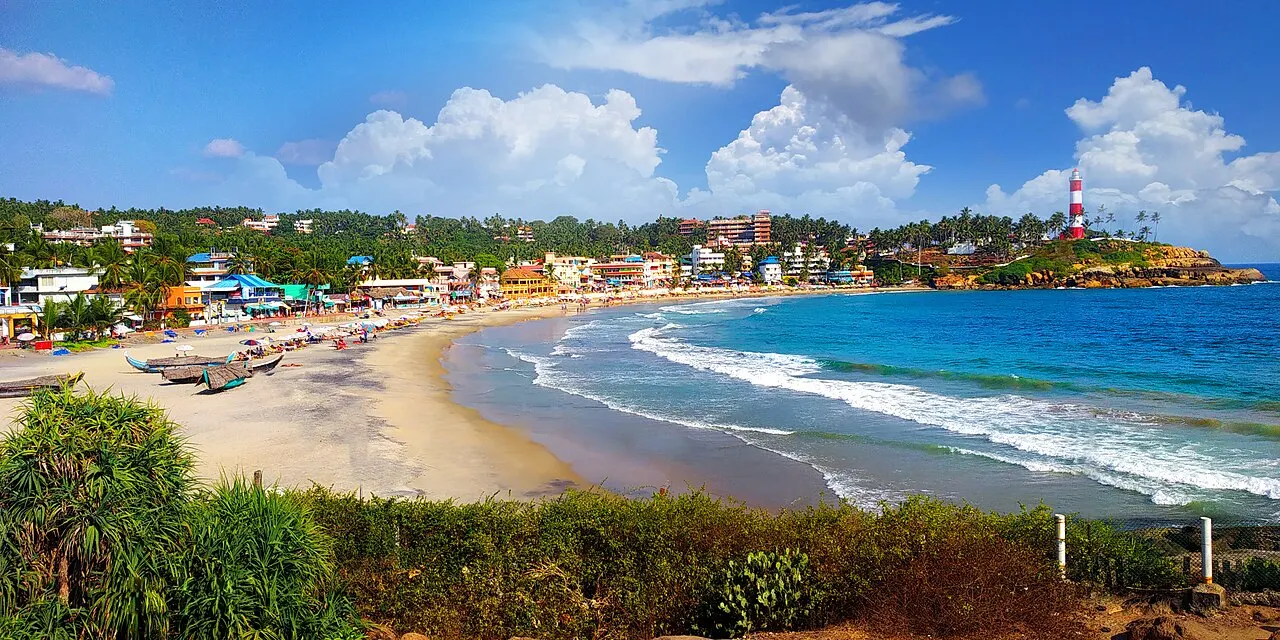 Kovalam Beach, Thiruvananthapuram, Kerala, India