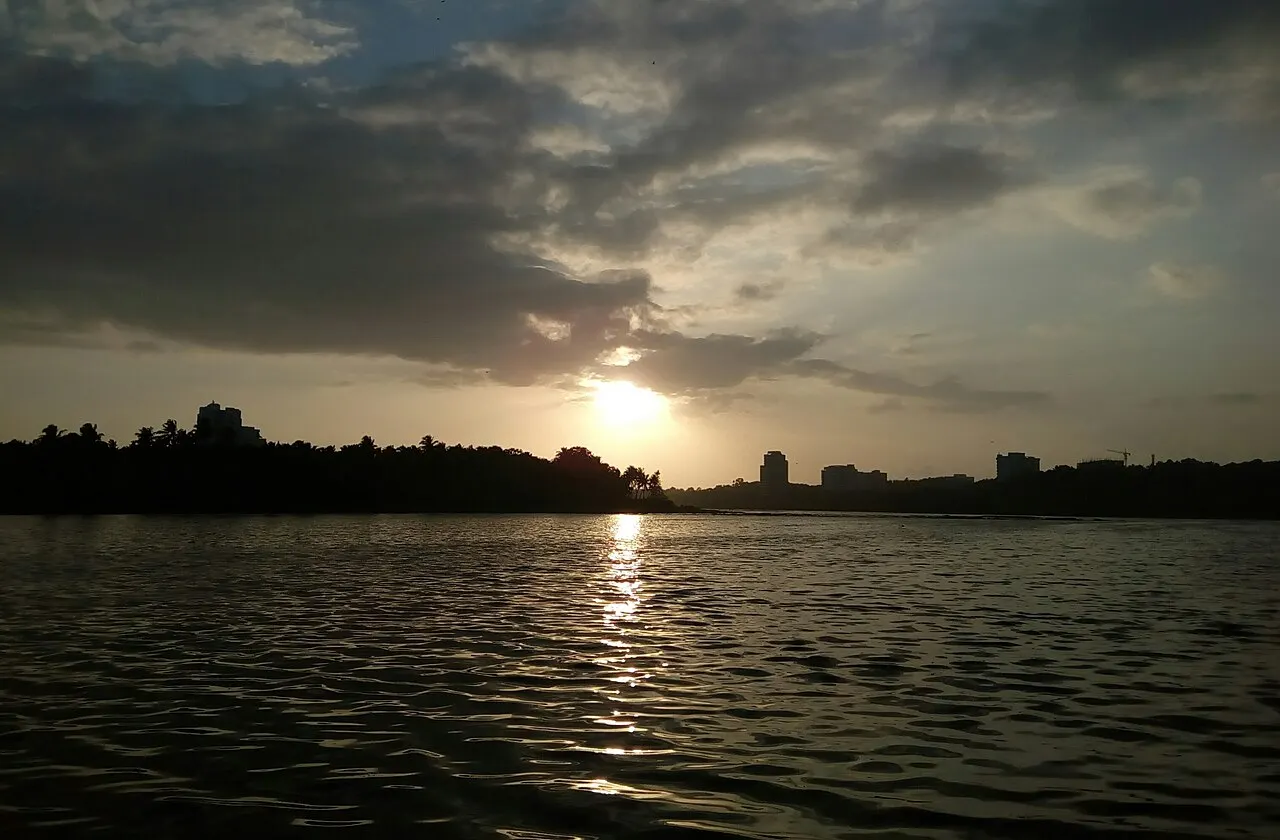 Akkulam Lake, Thiruvananthapuram, Kerala, India