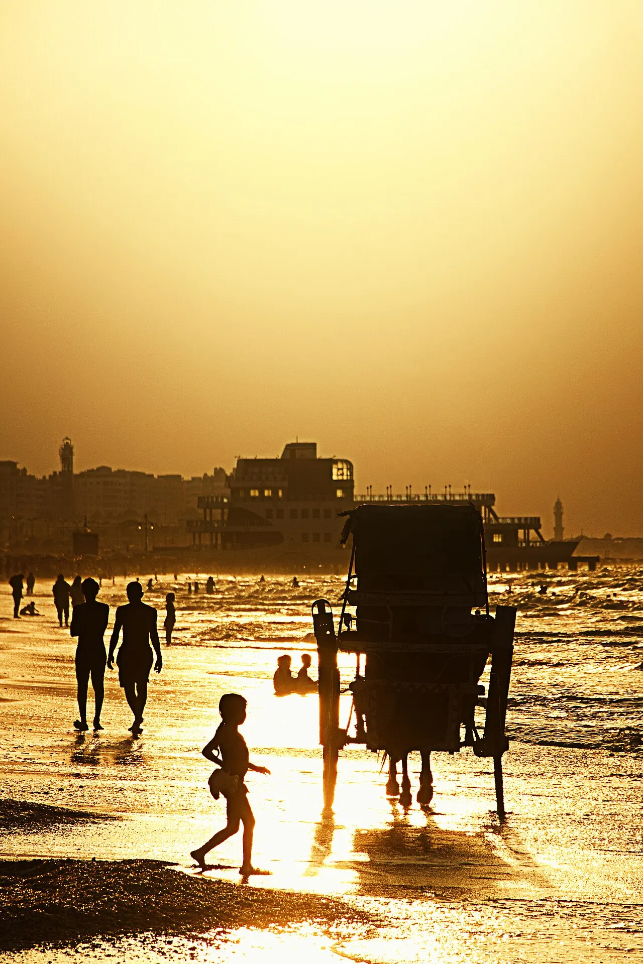 Port Said Beach, Port Said, Port Said, Egypt