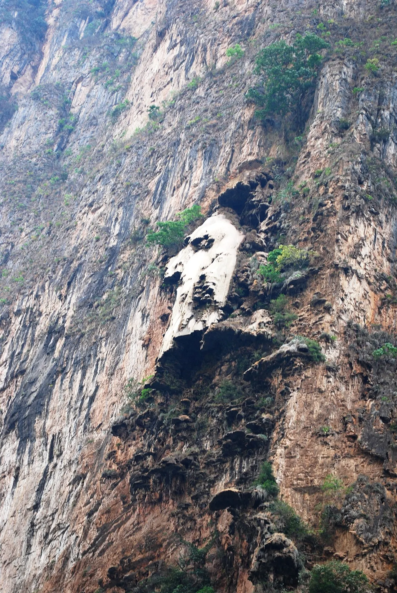 Árbol de Navidad waterfall, Sumidero Canyon, Chiapas, Mexico
