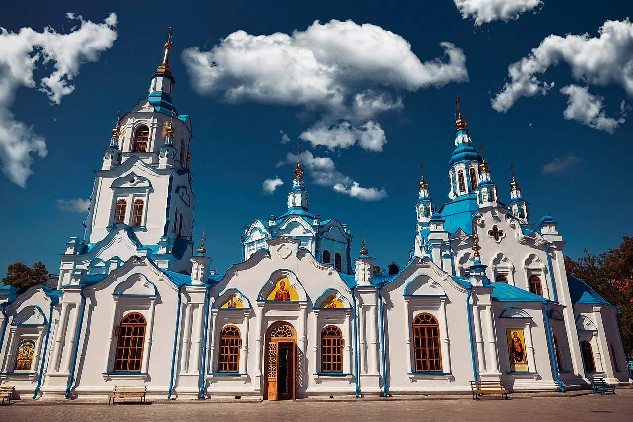 Znamensky Cathedral, Tyumen, Tyumen Oblast, Russia
