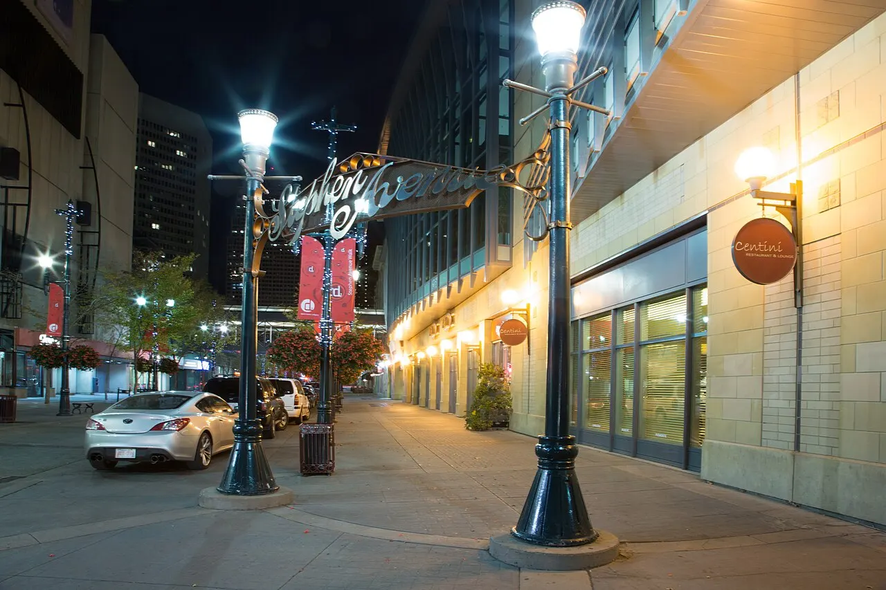 Stephen Avenue, Calgary, Alberta, Canada