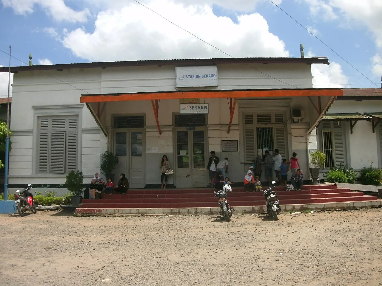 Serang Station, Serang, Banten, Indonesia
