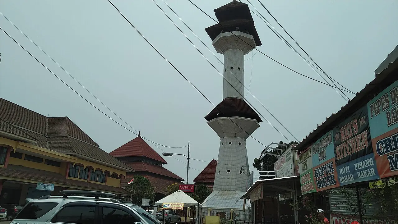 Ats-Tsauroh Great Mosque, Serang, Banten, Indonesia