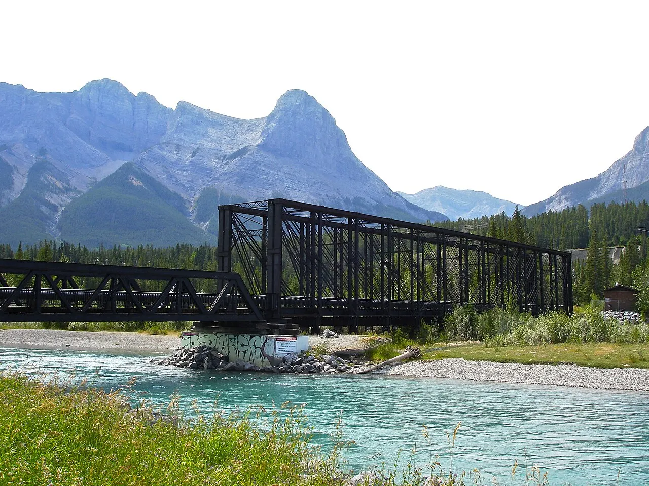 Canmore Engine Bridge, Canmore, Alberta, Canada
