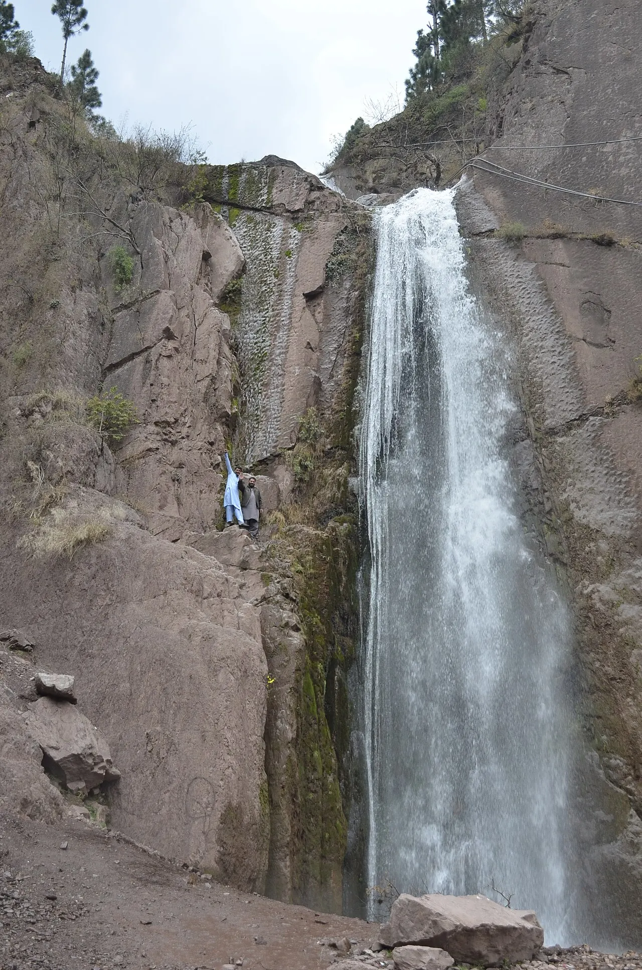 Dhani Waterfall, Muzaffarābād, Azad Kashmir, Pakistan