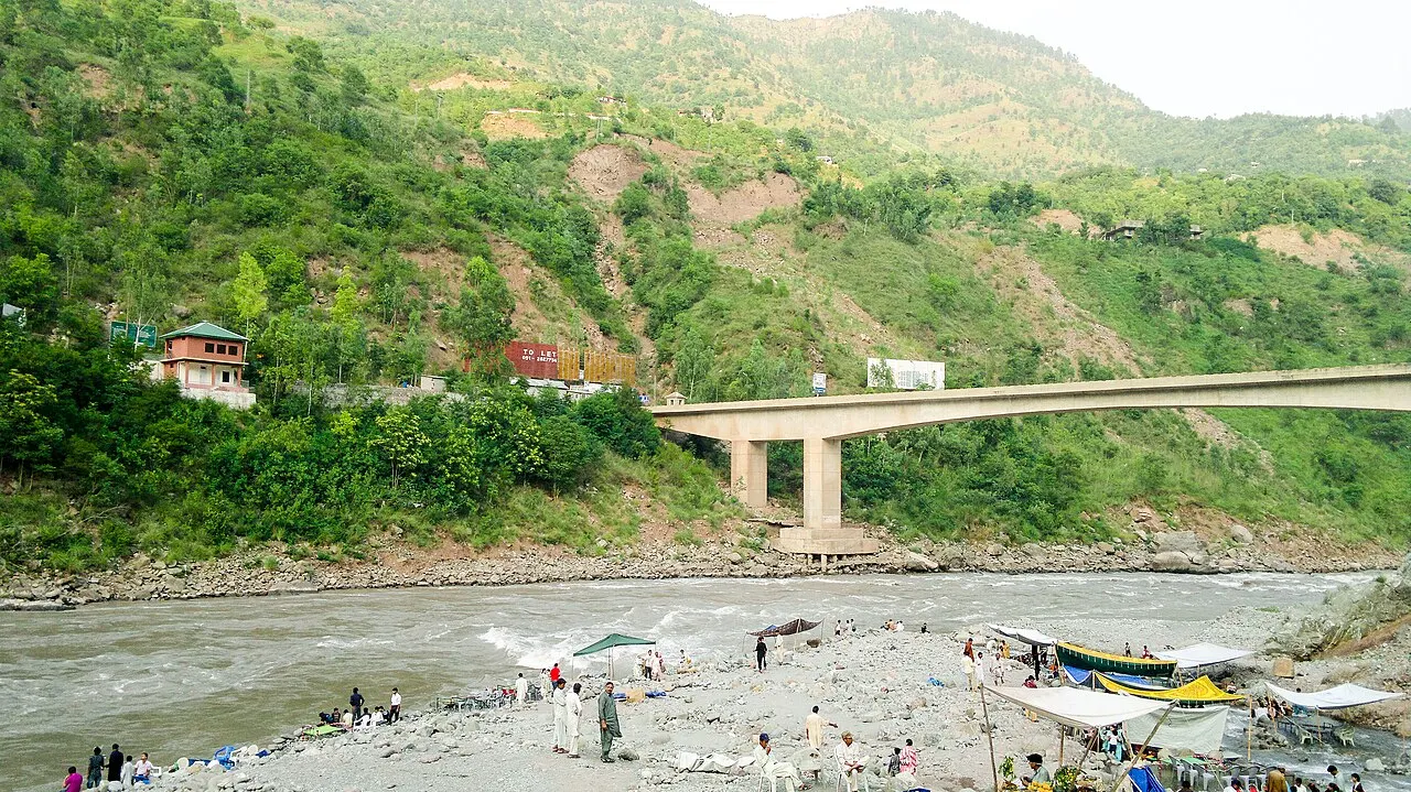 Kohala Bridge, Muzaffarābād, Azad Kashmir, Pakistan