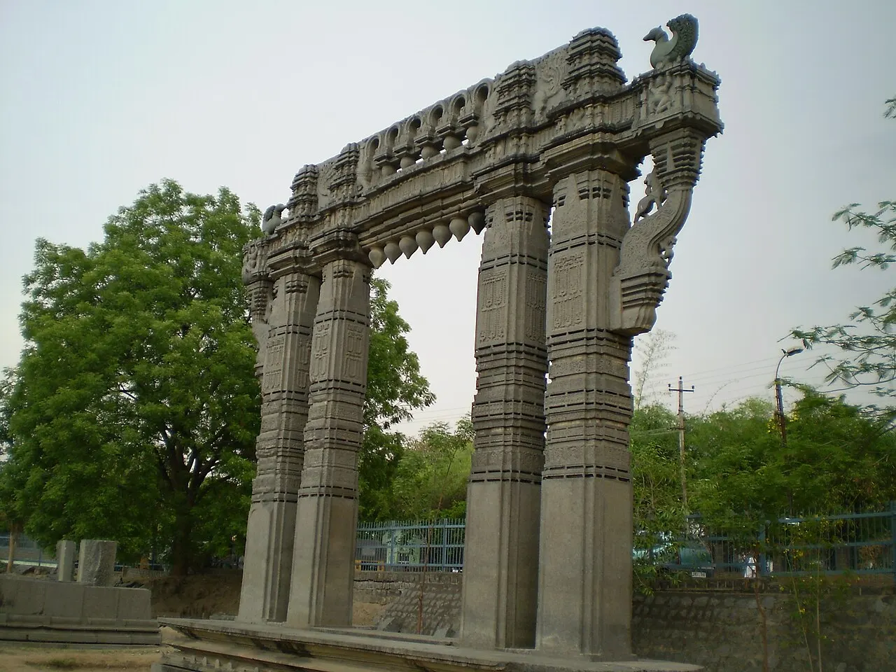 Kakatiya Kala Thoranam, Warangal, Telangana, India