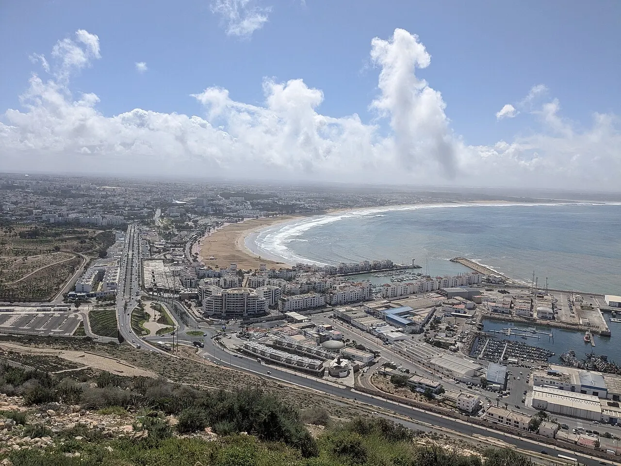Agadir Beach, Agadir, Souss-Massa, Morocco