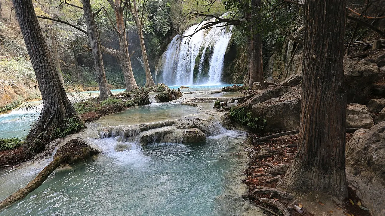 Cascada Ala de Ángel, El Chiflón Waterfalls, Chiapas, Mexico