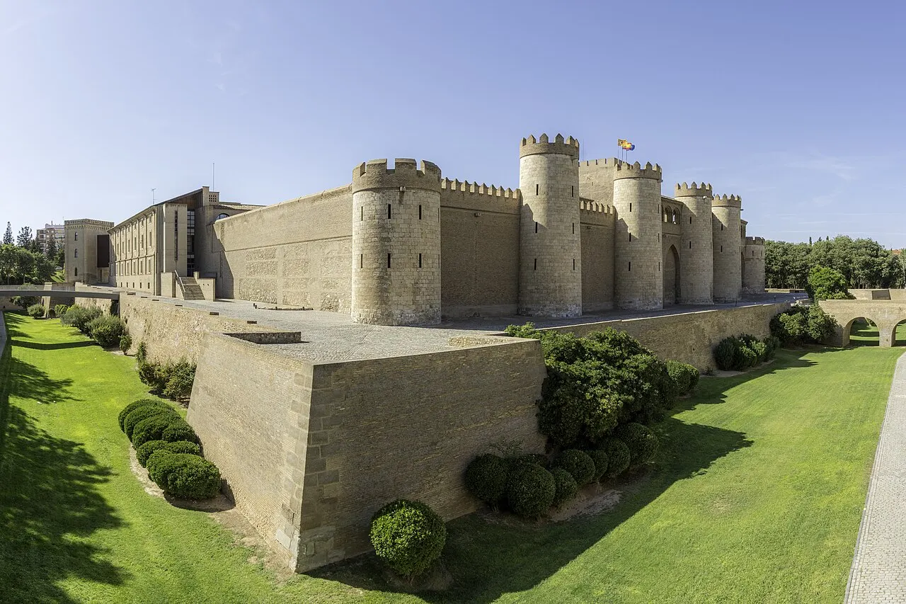 Aljafería, Zaragoza, Aragon, Spain