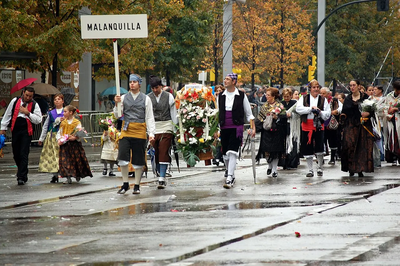 Fiestas del Pilar, Zaragoza, Aragon, Spain