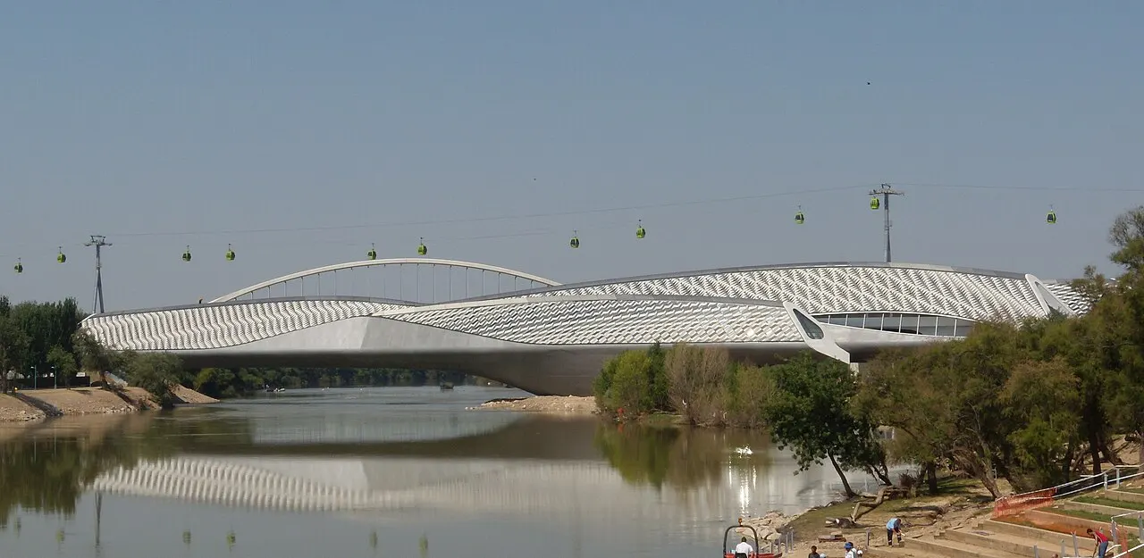 Bridge Pavilion, Zaragoza, Aragon, Spain