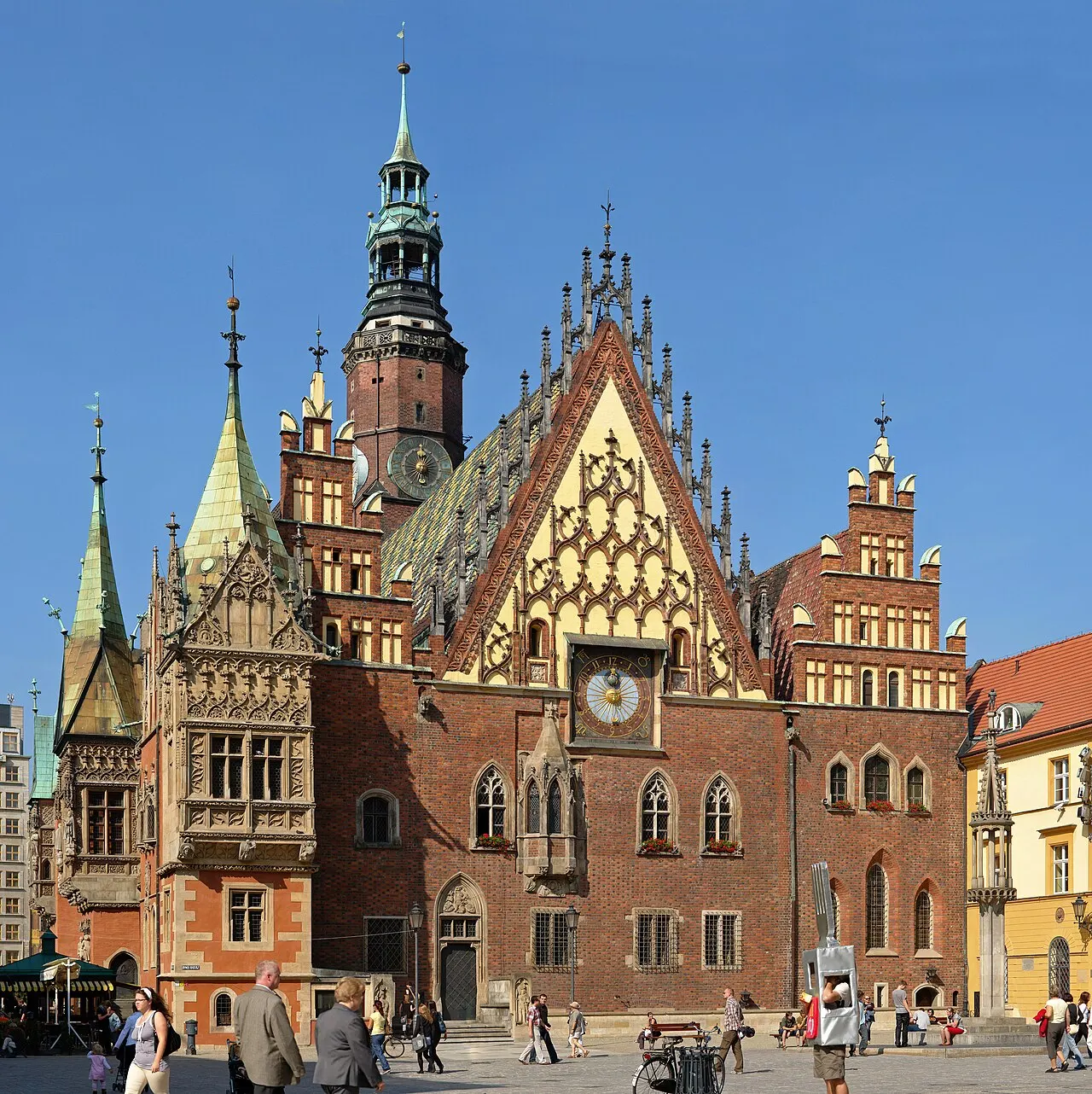 Wrocław Town Hall, Wrocław, Lower Silesia, Poland