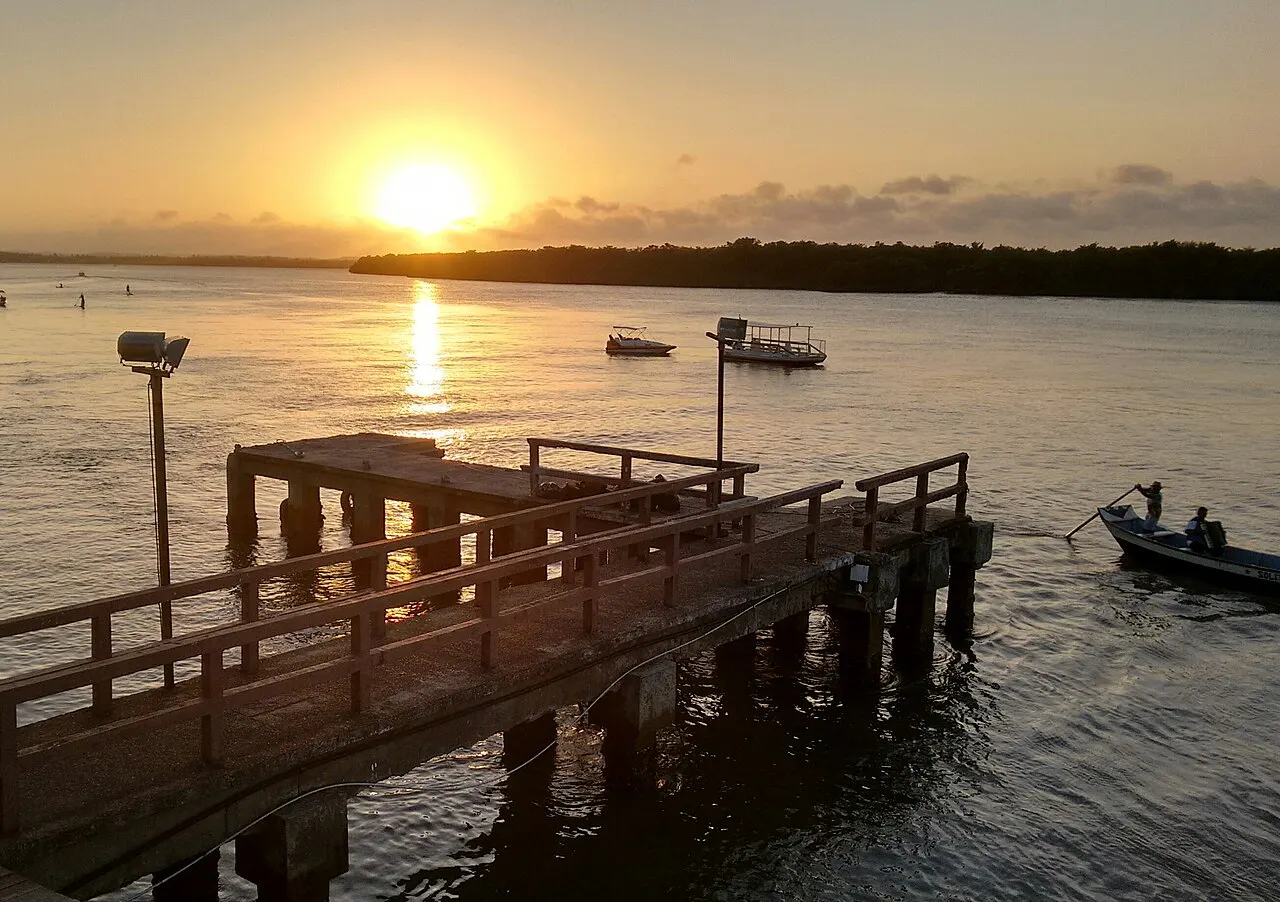 Orla Pôr do Sol, Aracaju, Sergipe, Brazil