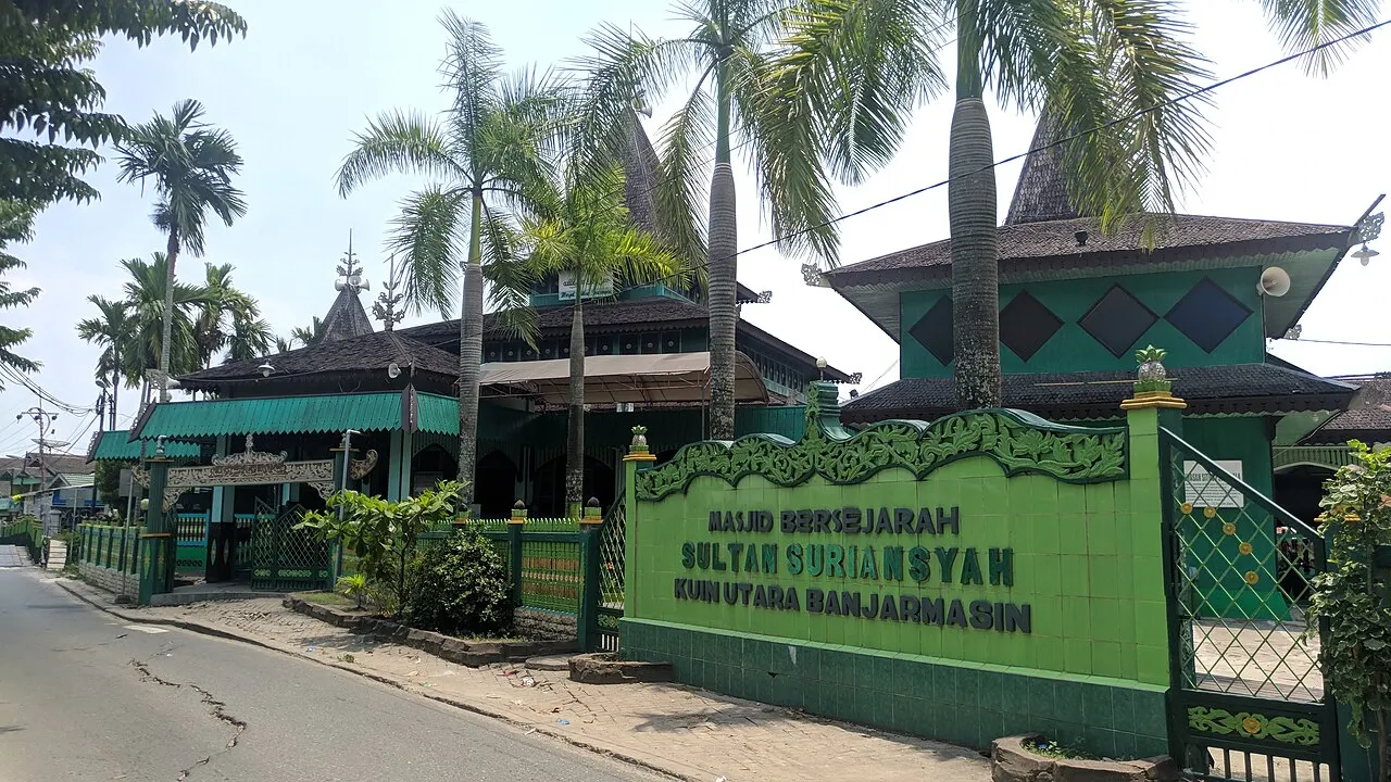 Sultan Suriansyah Mosque, Banjarmasin, South Kalimantan, Indonesia