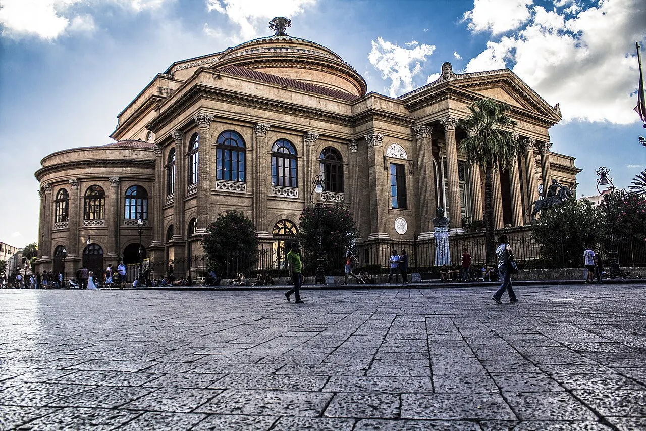 Teatro Massimo, Palermo, Sicily, Italy
