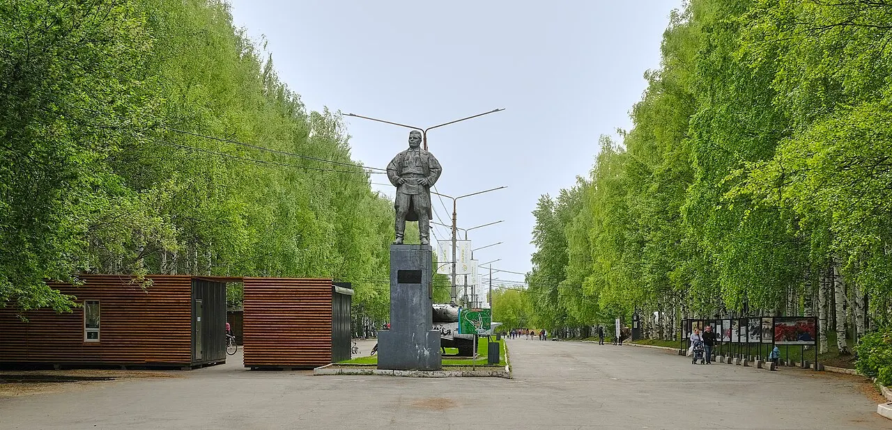 Kirov Park, Izhevsk, Udmurtiya Republic, Russia
