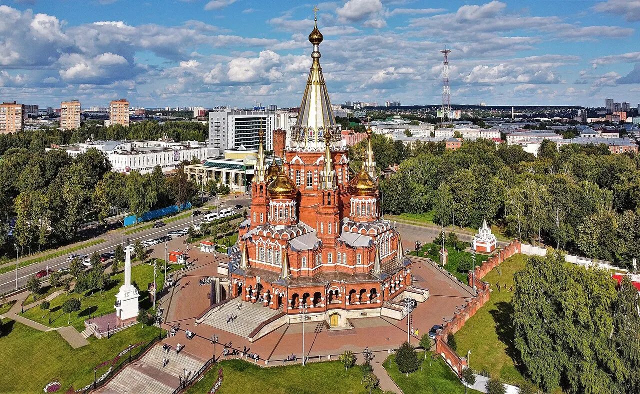 St. Michael's Cathedral, Izhevsk, Udmurtiya Republic, Russia
