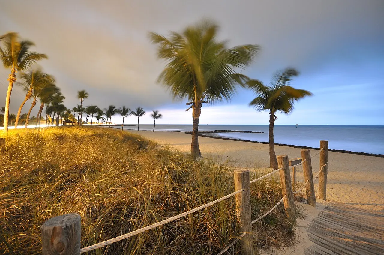 Smathers Beach, Key West, Florida, United States