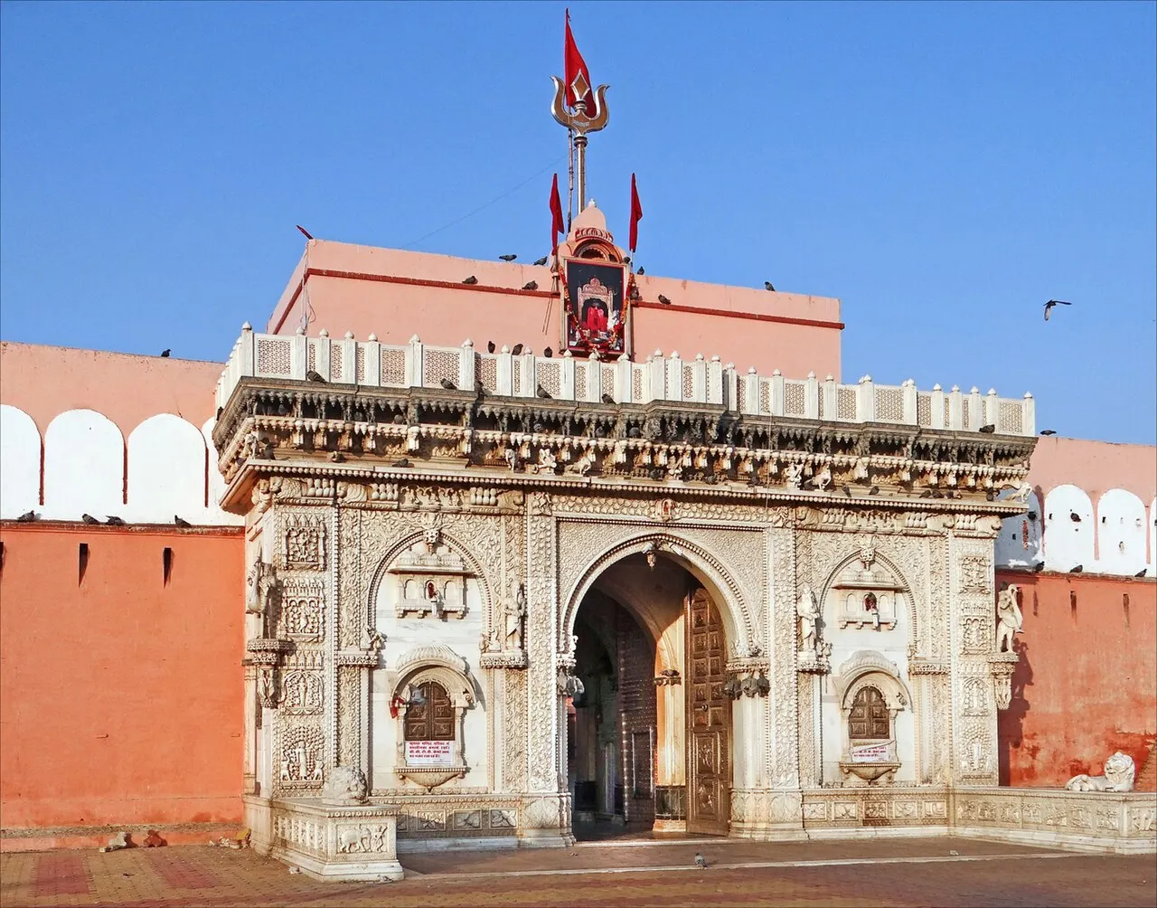 Karni Mata Temple, Bikaner, Rajasthan, India